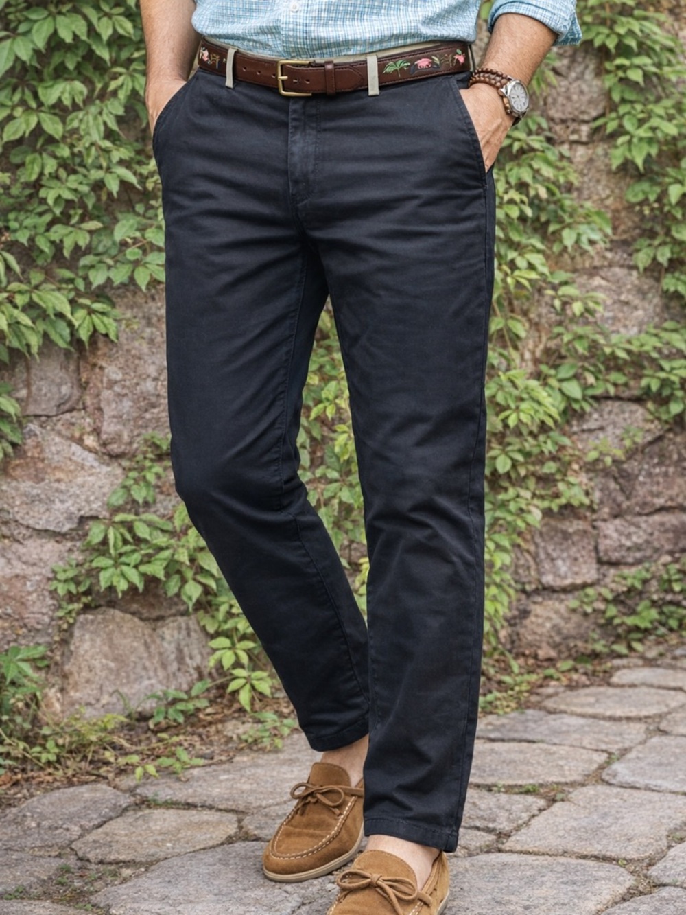 RAG & BONE Men's Black Standard Issue Chinos, 32